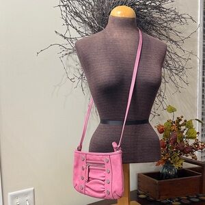 B. Makowsky Pink Crossbody Bag